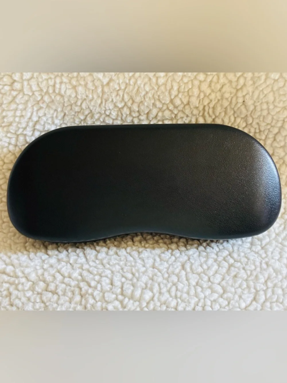 Coach and Ray-Ban Black Eye Glass Cases with Embossed Logos- Lot of 2
